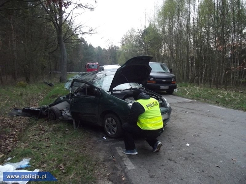 Zdjęcie z miejsca zdarzenia, źródło: www.policja.pl