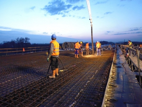 Budowa autostrady A1 Włocławek Zachód-Kowal fot. archiwum GDDKiA, źródło: www.gddkia.gov.pl