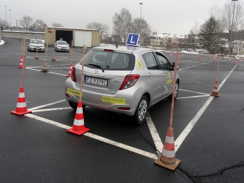 Plac manewrowy WORD Zielona Góra niejednokrotnie był miejscem bardzo ciekawych zdarzeń, źródło: materiały własne www.info-car.pl