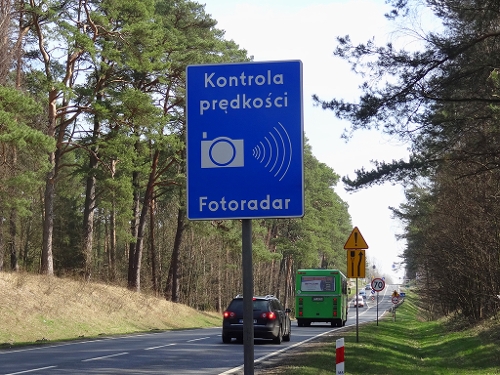 Dzięki fotoradarom prawo jazdy tracą brawurowi kierowcy, źródło: materiały własne www.info-car.pl