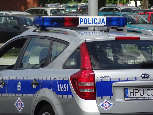 Policyjny radiowóz, źródło: materiały własne info-car.pl