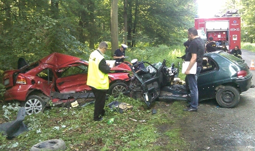 Rozbite pojazdy, źródło: www.kujawsko-pomorska.policja.gov.pl