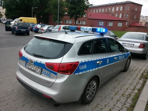 Policyjny radiowóz, źródło: materiały własne info-car.pl