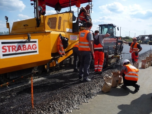 Prace podczas budowy, źródło: www.gddkia.gov.pl