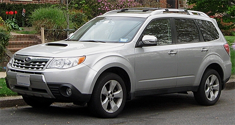 Subaru Forester wersja z 2009 r, źródło: wikipedia.org