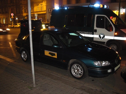 Kontrola taksówek, źródło: www.gitd.gov.pl