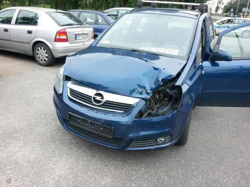 Kierowca nie widział niczego złego w tym, że jechał tym pojazdem, źródło: materiały własne info-car.pl