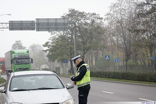kontrola drogowa, źródło: www.podlaska.policja.gov.pl
