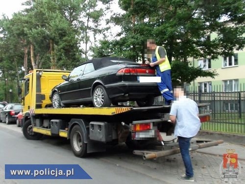 Odzyskany pojazd, źródło: www.policja.pl