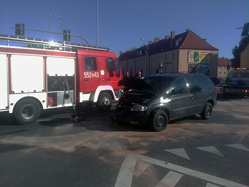 kolizja drogowa, źródło: materiały własne info-car.pl