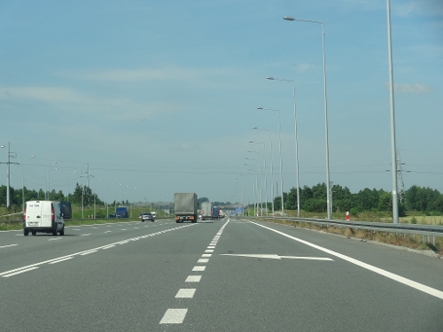 Pas rozbiegowy na autostradzie, źródło: materiały własne info-car.pl