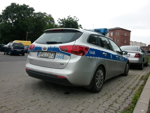Policyjny radiowóz, źródło: materiały własne info-car.pl